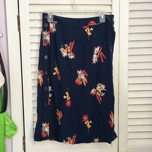 NEVER USED floral skirt